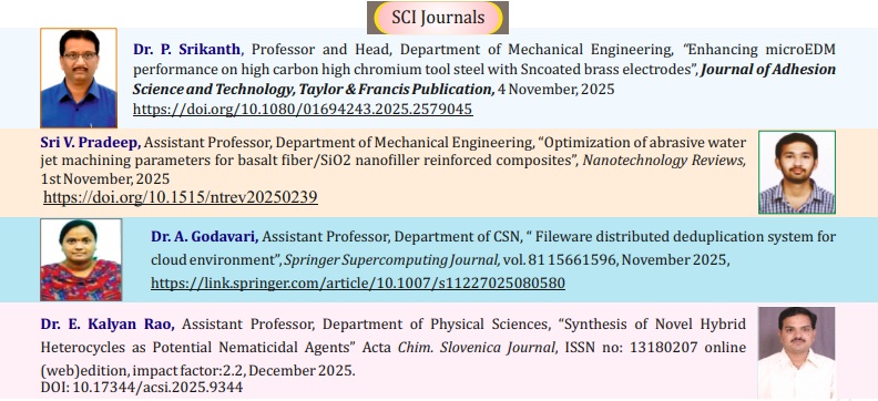 Prof. M. Srikanth